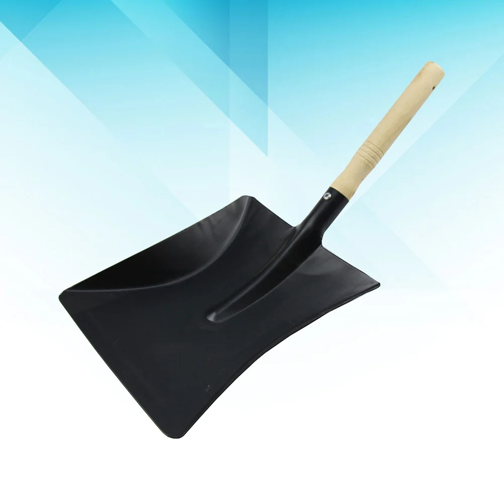 

1pcs Carbon Steel Shovel Premium Metal Garden Tool Lightweight Durable Multi-Use Barbecue Garbage Shovel Portable Iron Spade For