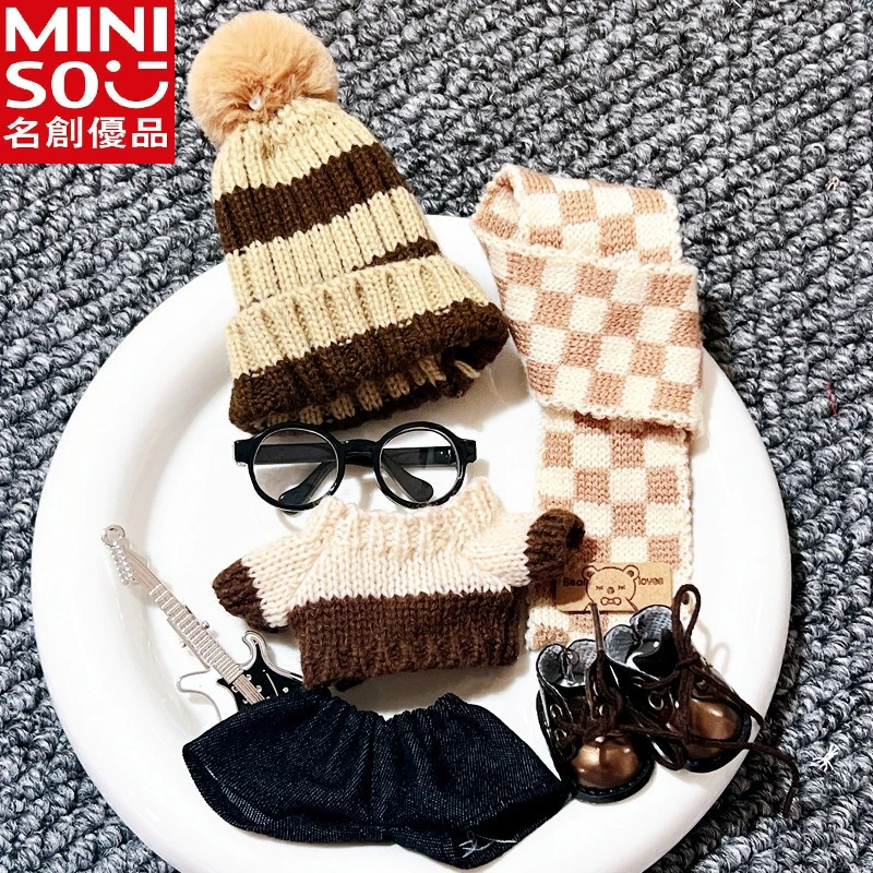 

[Low Price of The Same Style] 17cm First and Second Generation Sitting Party Clothes Blind Box Pendant Vinyl Doll Baby Clothes