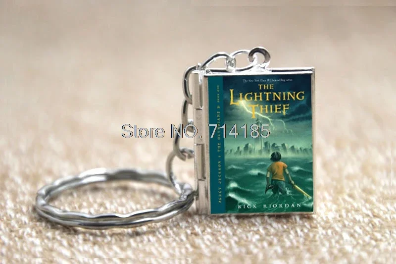 New Percy Jackson Covers The Thief and Sea of Monsters Book Locket Bronze Tone Jewelry