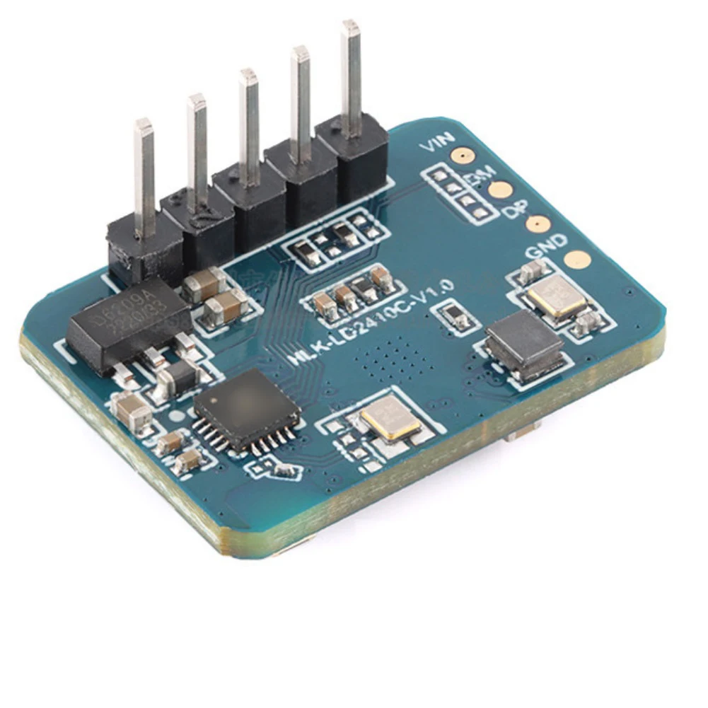 LD2410C FMCW human presence sensor module for indoor scenes with adjustable detection range and GPIO UART interfaces