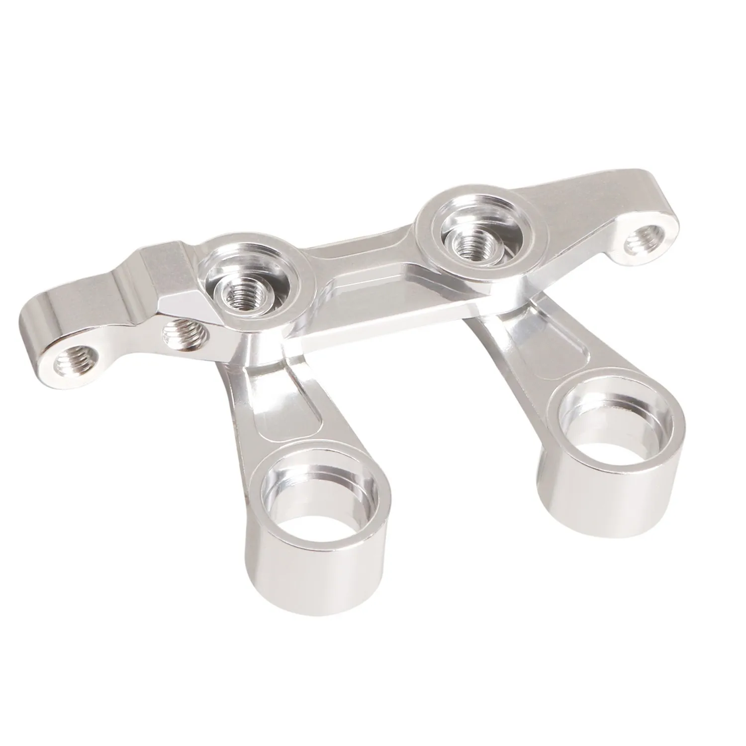 LCX Racing 1/10 RC Truck Front Steering Arm Set Bridge for Tamiya Hornet EVO Grasshopper Upgrades Parts Accessories
