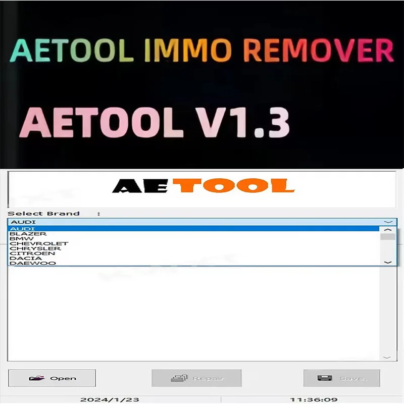 

AETOOL V1.3 2025: Инструмент для декодирования ЭБУ, снятия иммобилайзера, удаления EEPROM, расшифровки PIN-кода, восстановления заводских настроек и удаления IMMO