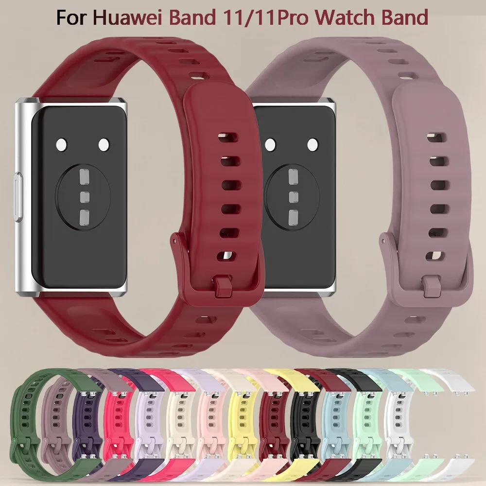 Replacement Wristband for Huawei Band 11/11Pro, lightweight and Durable Silicone Strap Accessories
