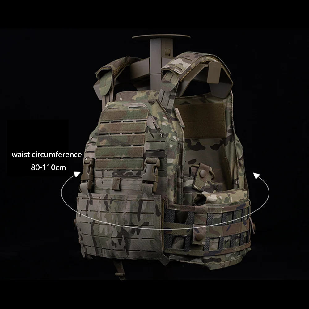 Tactical LG4 Vest Plate Carrier Airsoft Protective Vest Laser Cutting Modular MOLLE Vest