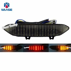 Waase-luz trasera de freno para Yamaha YZF R1 2002 2003, intermitentes, luz LED integrada