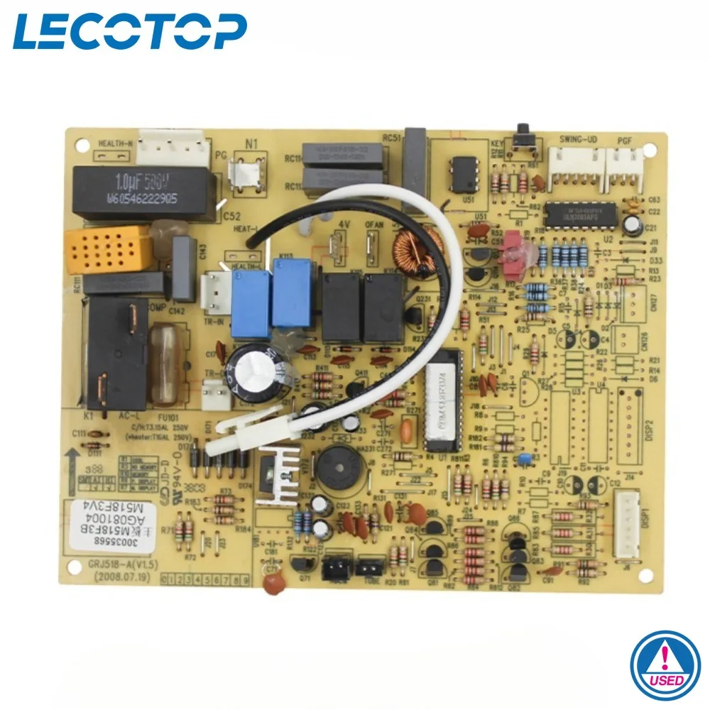 

30035568 M518F3B Circuit PCB GRJ518-A(V1.5) Indoor Unit Control Board For Gree Air Conditioner Conditioning Spare Parts