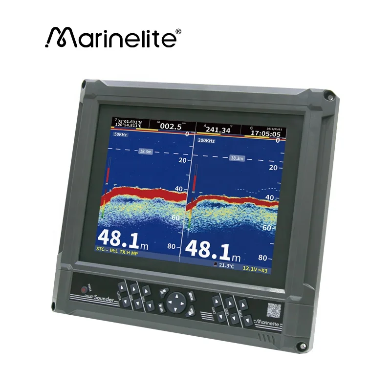 OVA Dual Frequency Single Beam Echo Sounder Deep Sea Depth Sounder for Ship Application CCS Certified