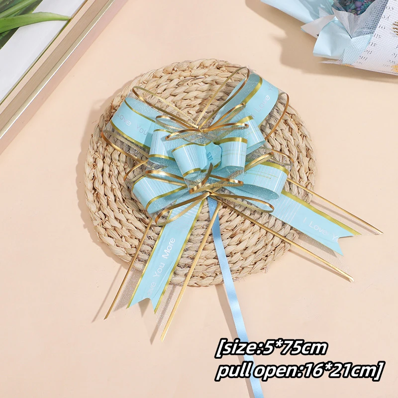 10/50/100Pcs Gifts Ribbons Bows Polychrome