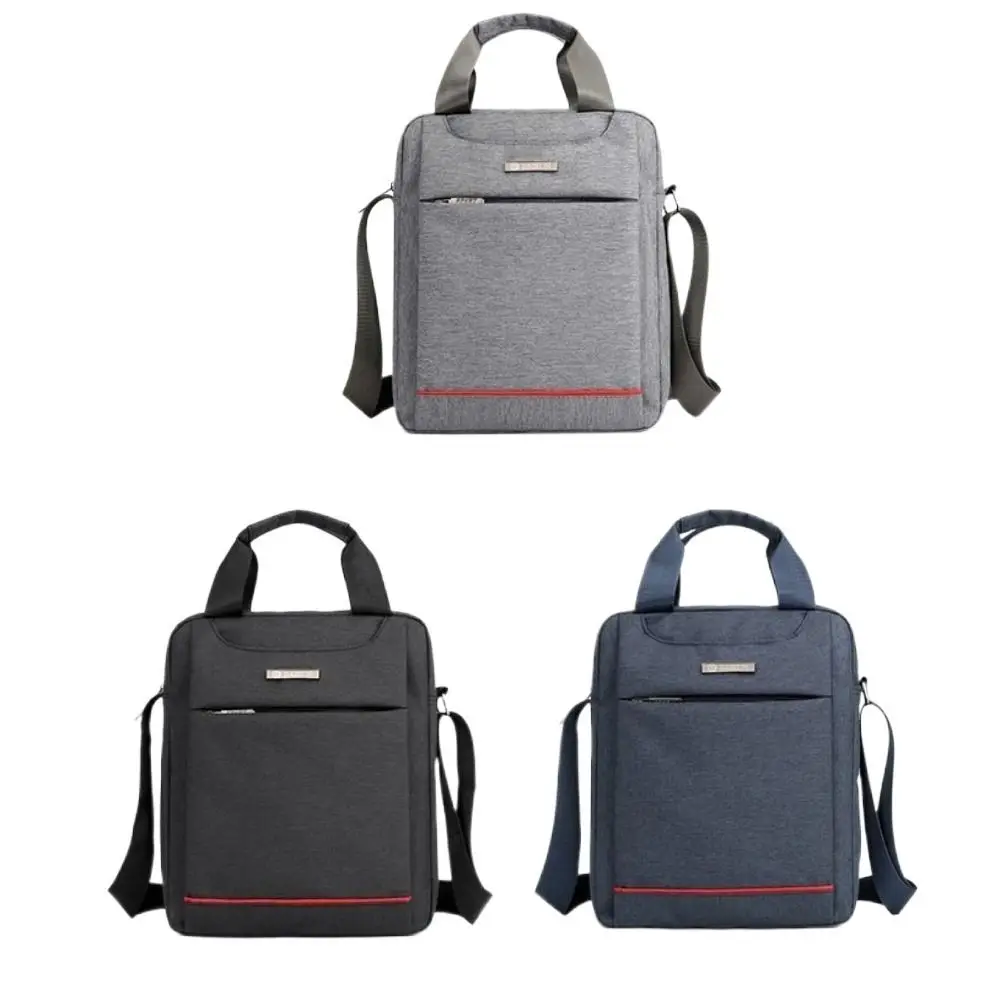 Semplice borsa da lavoro Oxford antiurto borsa a tracolla da uomo di grande capacità borsa per computer borsa a tracolla per uomo/donna