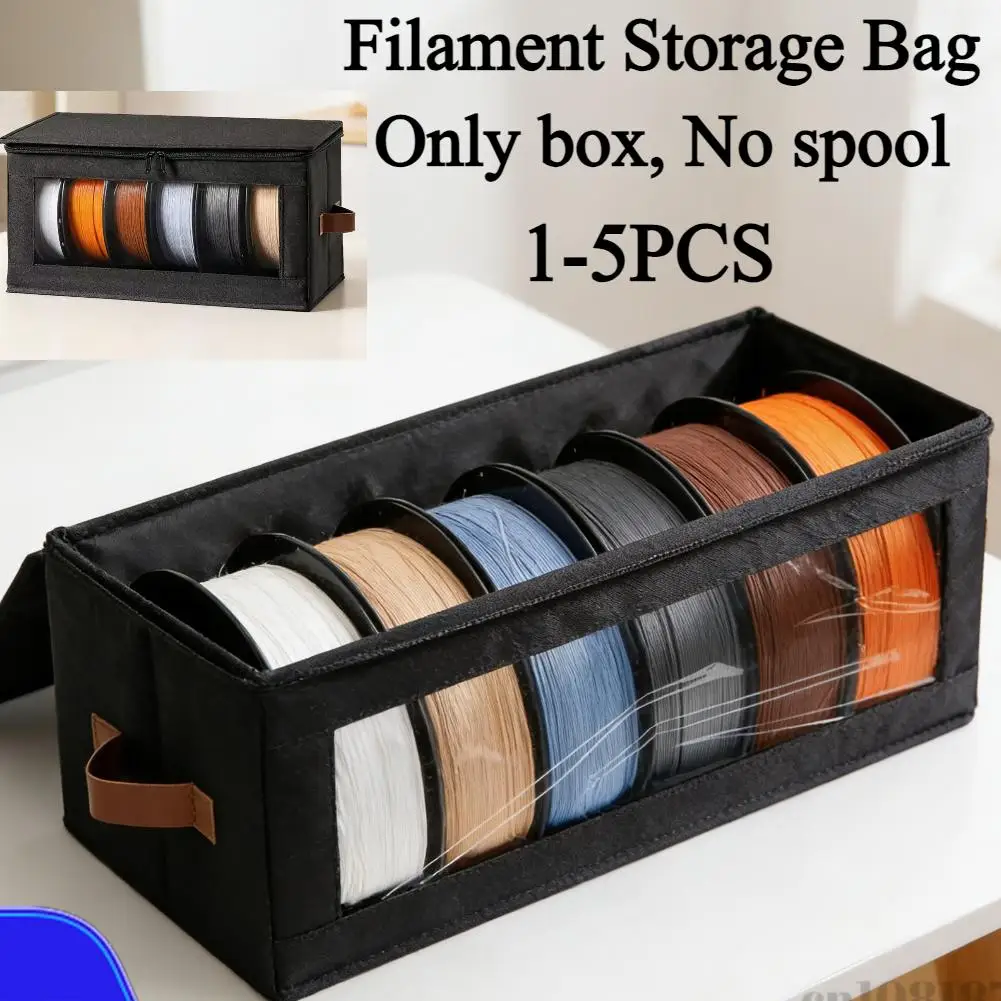 3D Printer Filament Storage Containers Filament Storage Bag Cabinet 3D Printing Accessories Holder Rack for Home Studio Workshop