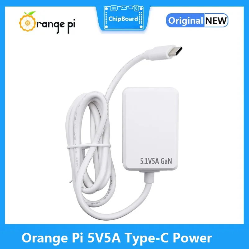 Orange Pi 5V5A Type-C Power Supply Suitable For Orange Pi 5 Pro Board