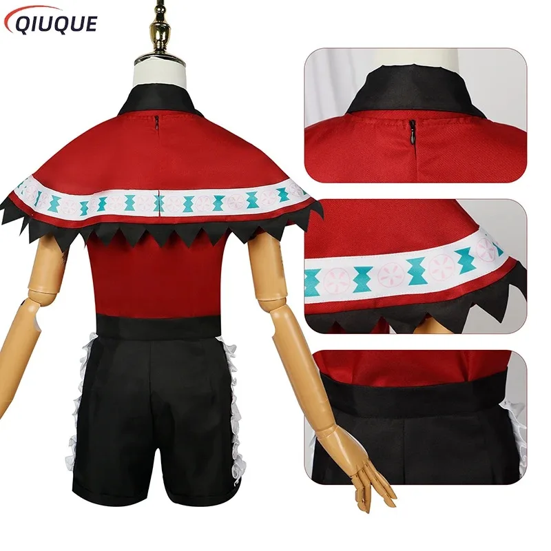 

Mem Cho Costume Oshi No Ko Cosplay Memu Anime Halloween Carnival Party Outfits Wigs Women Dance Dress Stage Performance Suit bhg