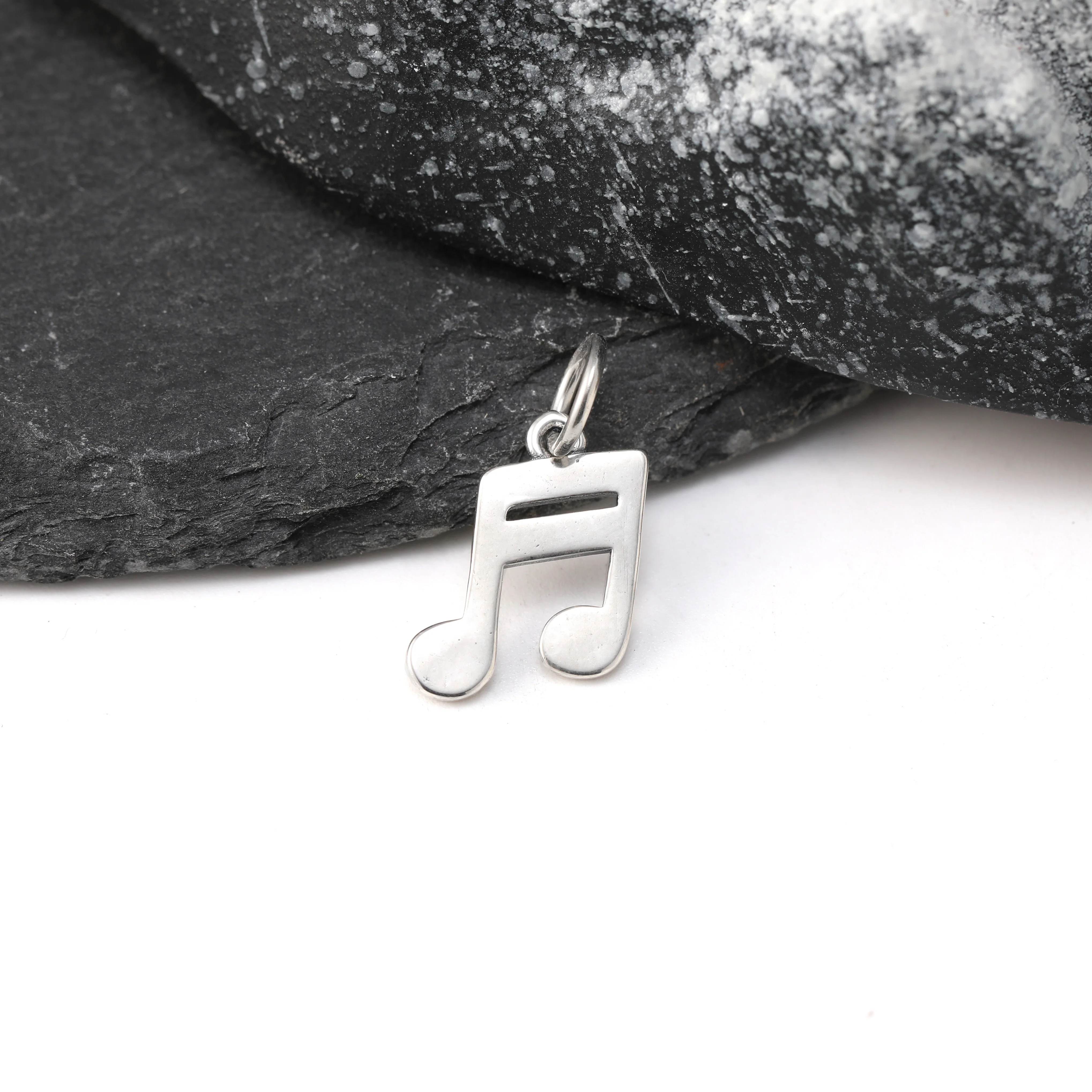 

DJ110 genuine 925 sterling silver fashionable and exquisite keychain accessory note pendant