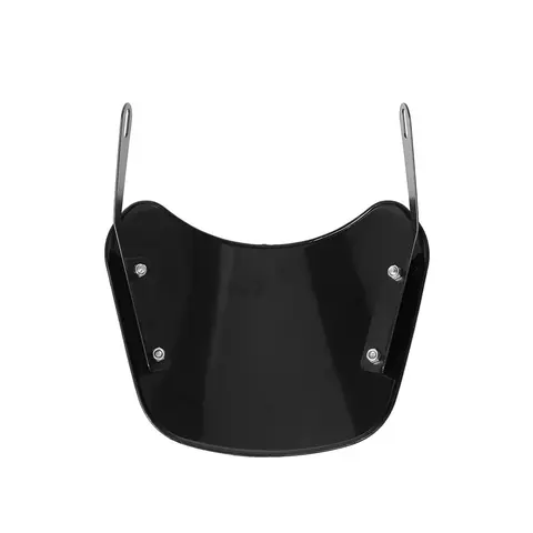 Для Yamaha Kawasaki Suzuki Cafe Racer для мотоцикла Harley Honda универсальный черный лобовое стекло дефлектор ветрового стек...