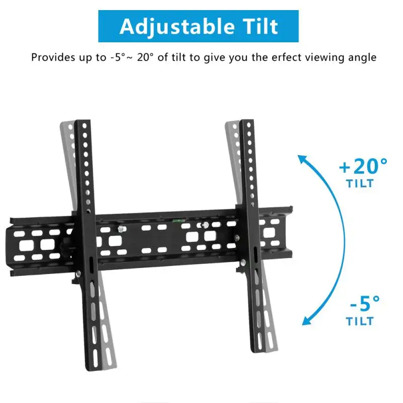 32-70inch TV Mounts Wall Mount Bracket Universal Retractable TV Support Mount Load Bearing 50KG Adjustable LCD Monitor TV Stand