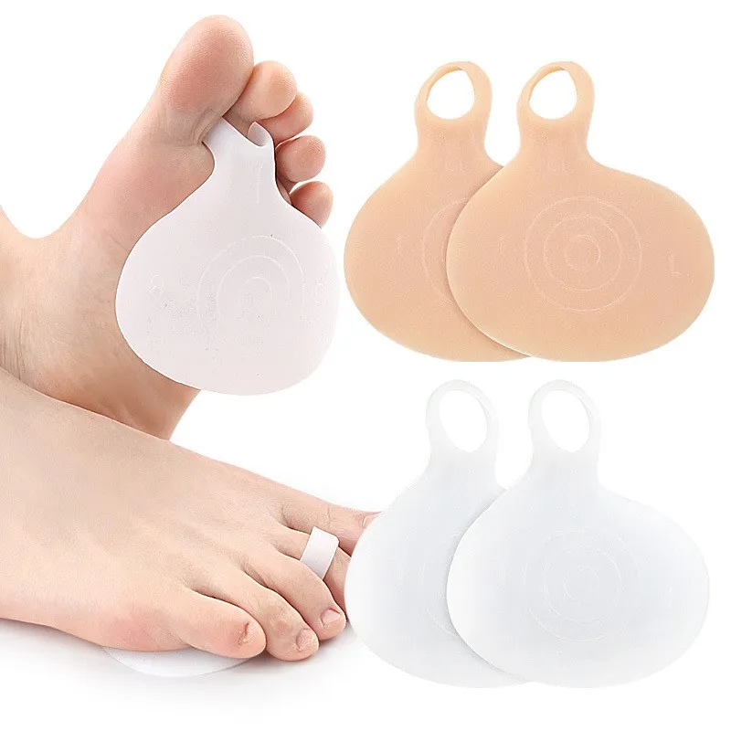 وسادة الأمامية Sebs Gel من السيليكون ذات الكعب العالي لأصابع القدم مضادة للتآكل وضغط وسادة مضادة للانزلاق #6