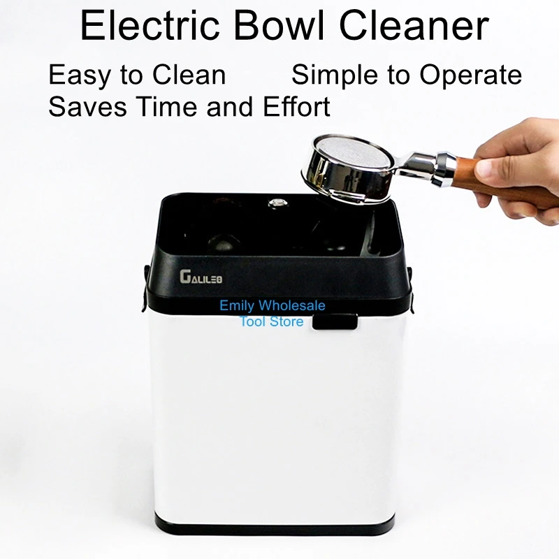 Electric Handle Rice Bowl Cleaner, Coffee Grounds Scrubber, Fully Automatic Washer