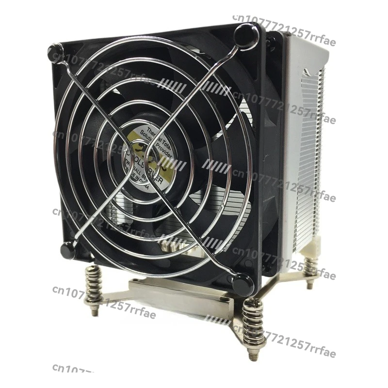 E5 2011 CPU radiator 5 heat pipe side blowing 3U server fan, rectangular, silent, temperature control