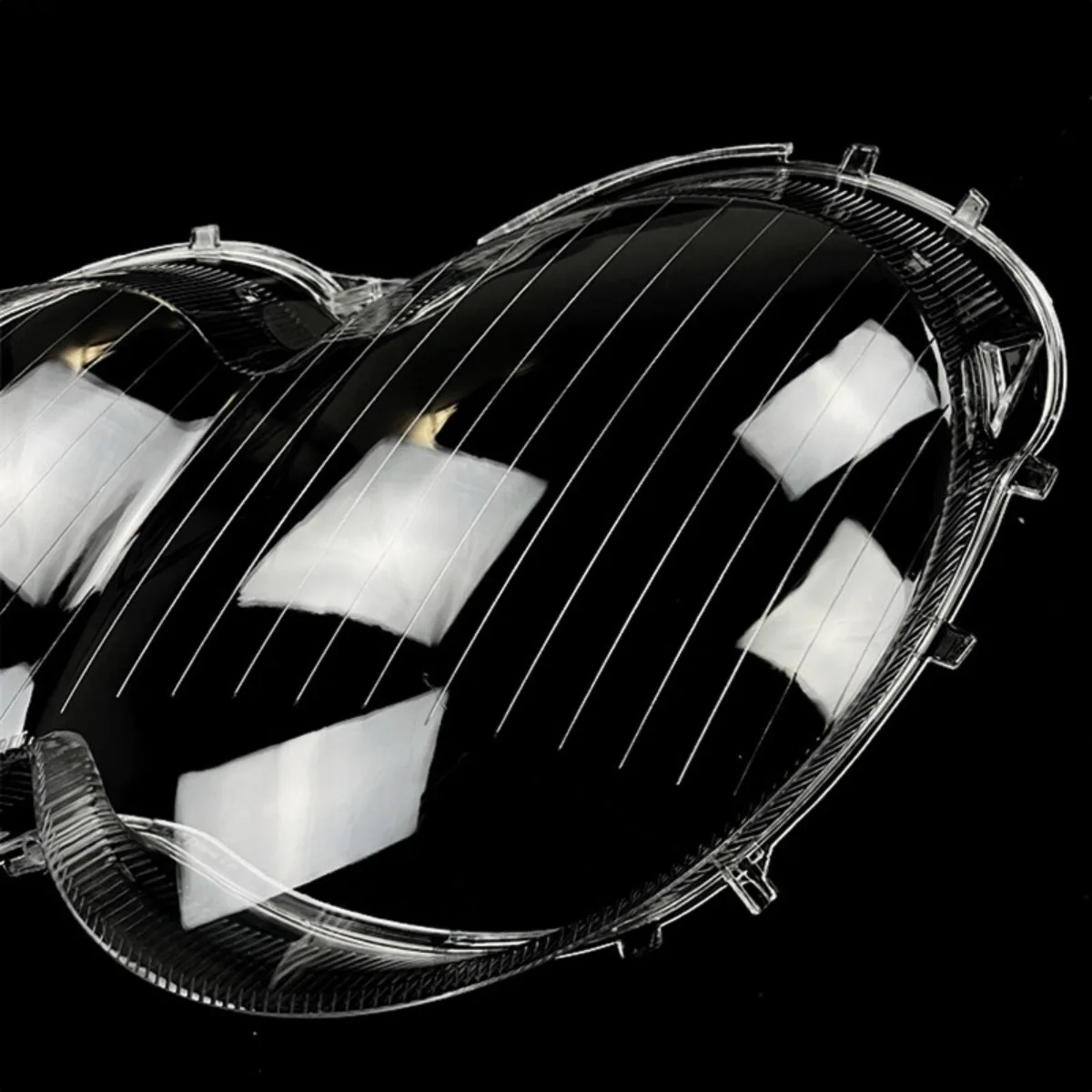 L/R Car Headlamp Lens Cover Shell Headlight Cover Lampshade Shell For Mercedes-Benz W230/R230 SL SL350 SL500 R230 2004-2007 - view 6