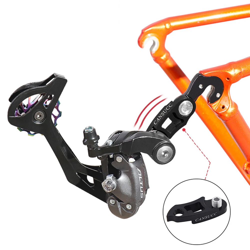 Cansucc دراجة الخلفية Derailleur شماعات سبائك الألومنيوم شماعات تمديد موسع ل 32-56t دولاب الموازنة أدوات الدراجات اكسسوارات