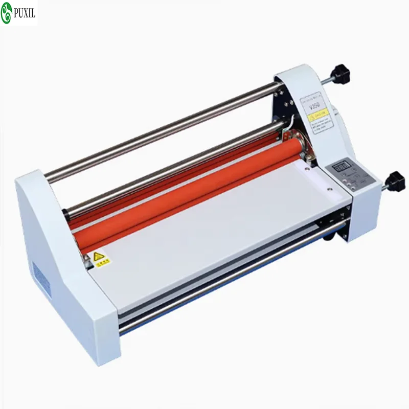 V350 Hot Laminating Machine Photo Album Electronic Temperature Control Laminating Hot Laminating Machine Film Pressing Machine