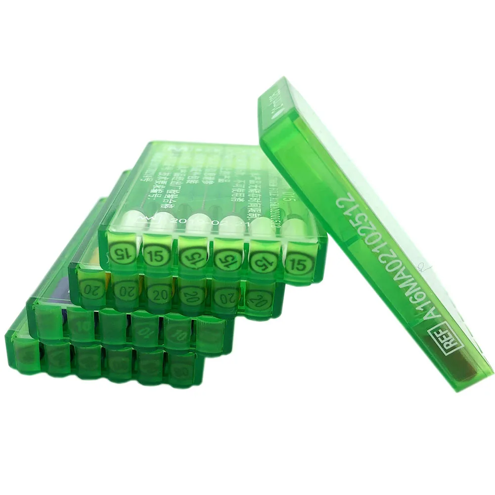 5 صناديق Dentsply الأصلي ملفات قناة الجذر للأسنان K-REAMER 21 مللي متر 25 مللي متر Mallefer الوصول مرنة اليد استخدام ملفات مخرطة طبيب الأسنان K