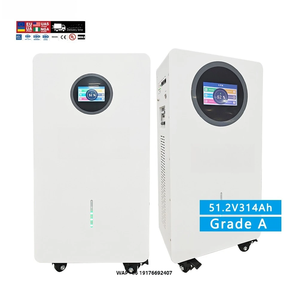 

Smsenergy Grade a LiFePO4 Lithium Battery 51.2V 314Ah 15kWh 16kWh Battery IP65 Waterproof Floor for Home