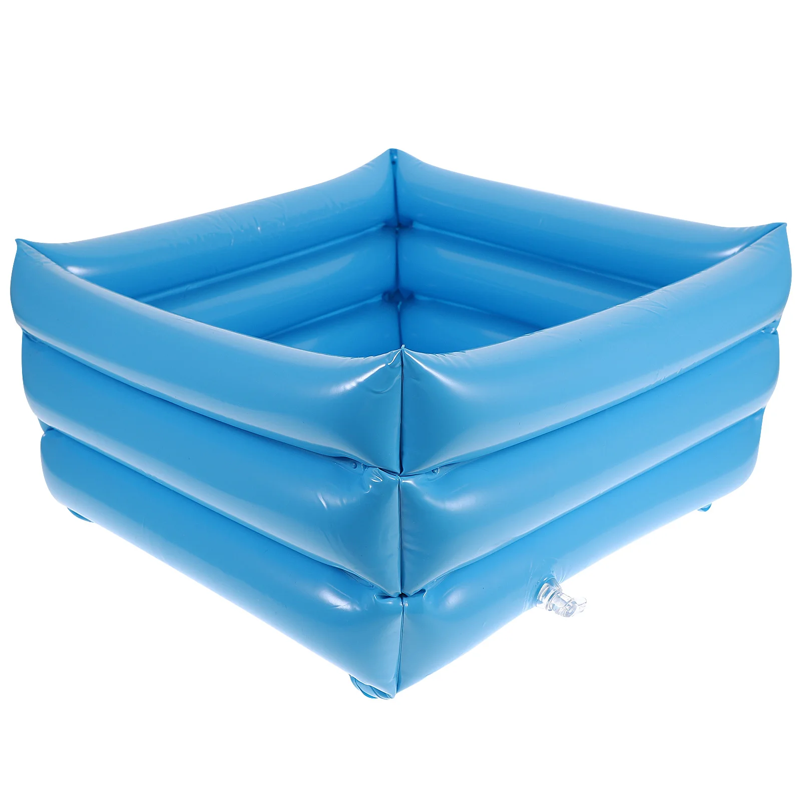 

Inflatable Footbath Basin Portable PVC Foot Cleaning Container Foldable Washing Sink Drain Hole Eco Friendly Travel for Family