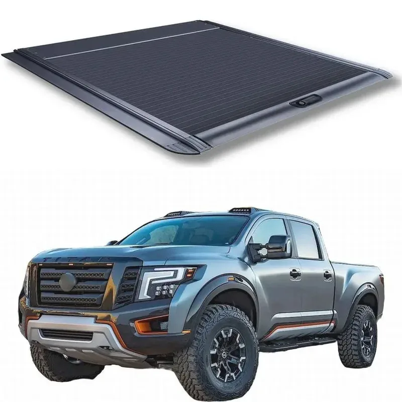 

Ousaier High Quality Pickup Truck Auto Parts Retractable Manual Roller Cover 5.5ft (67in) 2016-2022