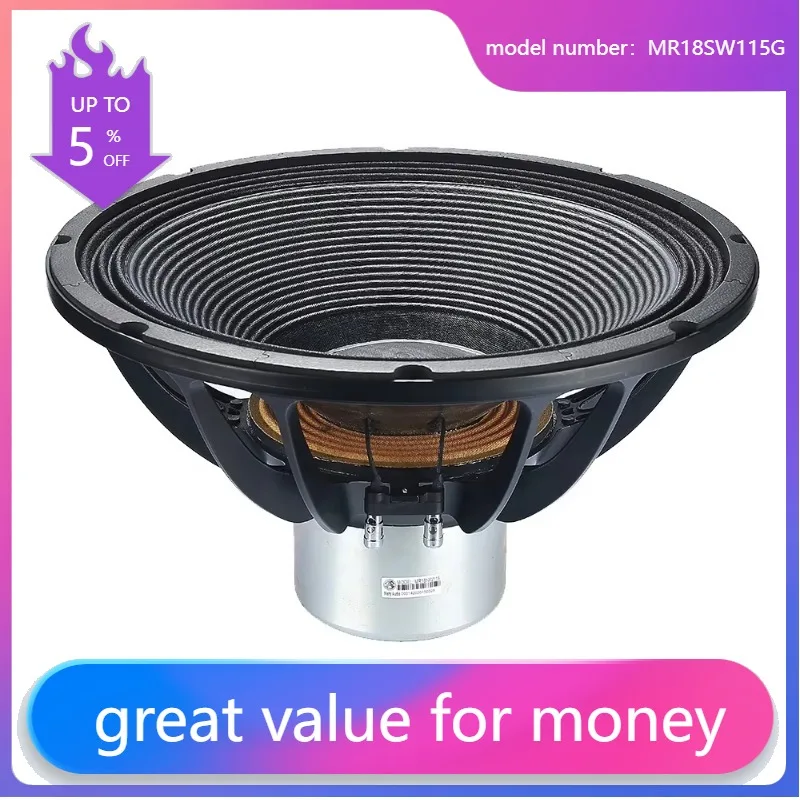 

MR18SW115G Professional Heavy Bass Dj Equipment Line Array Neodymium Subwoofer Speaker Subwoofer Cabinets 18" China OEM