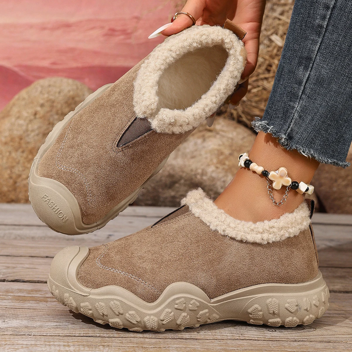 Women's Plush Winter Comfort Shoes 4