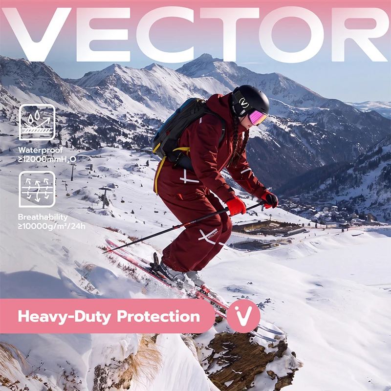 เสื้อแจ็คเก็ตสกีสำหรับผู้หญิง  - Ski Pants Waterproof Insulated Winter บทวิจารณ์และราคา