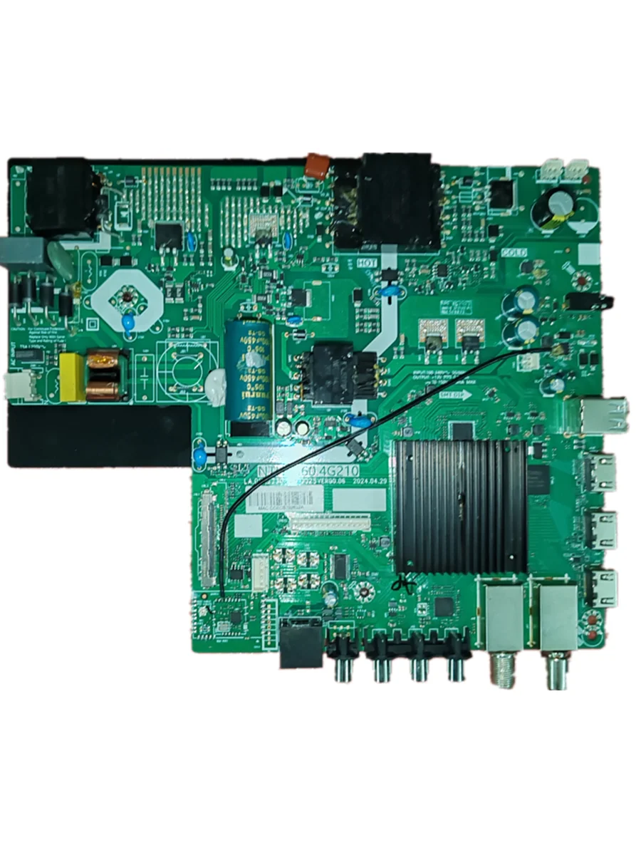 

NTHV560.4G210 LA.017.22301880.0025VER00.06 Three in one WiFi TV motherboard, physical photo, tested for 138--185V 540MA