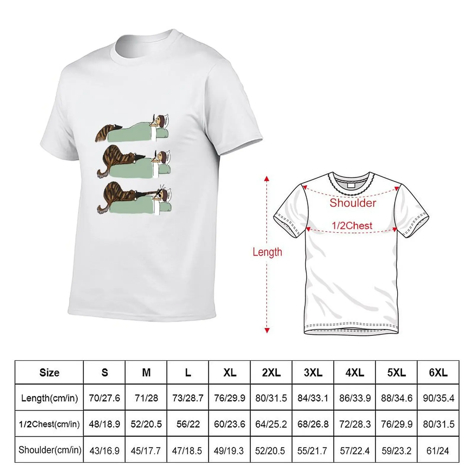 Mornings with Borzoi T-Shirt sweat summer clothes mens tall t shirts