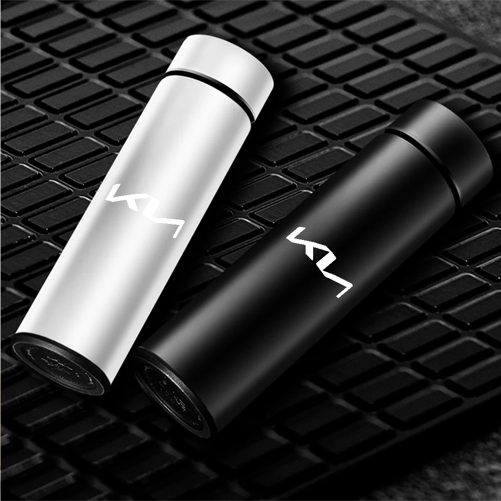 Temperaturanzeige Intelligente Thermoskanne Kaffeetasse für KIA Sportage Ceed Sorento Cerato Optima Rio Proceed Stonic
