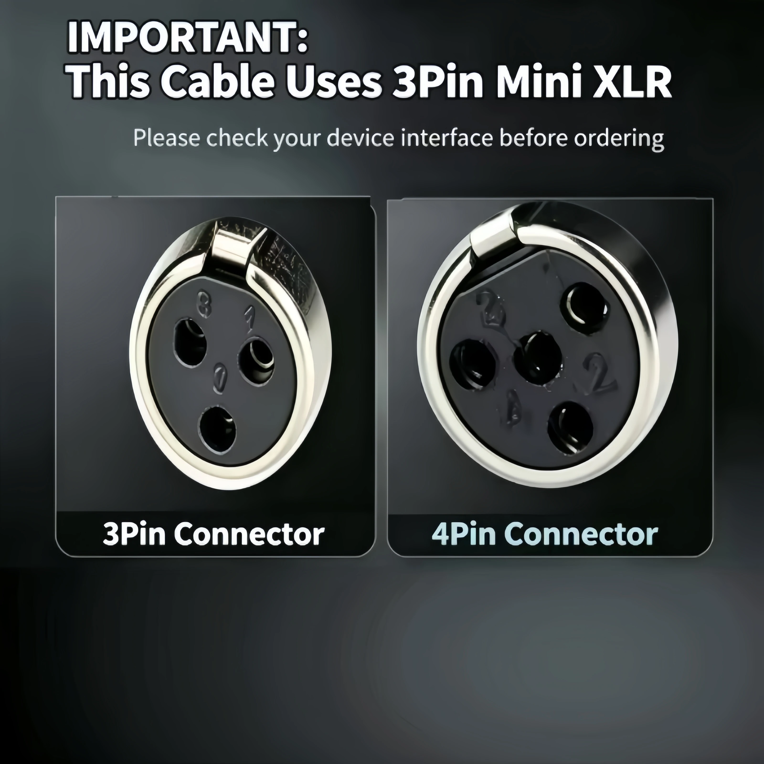 Mini XLR 3Pin Balanced Headphone Upgrade Cable to 3.5 4.4 2.5mm XLR for AKG Q701 K240s K271 Beyerdynamic DT 1770 Pro 1990 Pro
