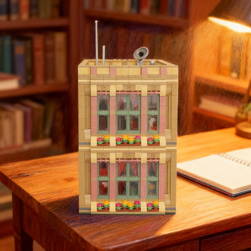 Diy Electronics Store - 2753pcs MOC 모듈형 전자 상점 거리