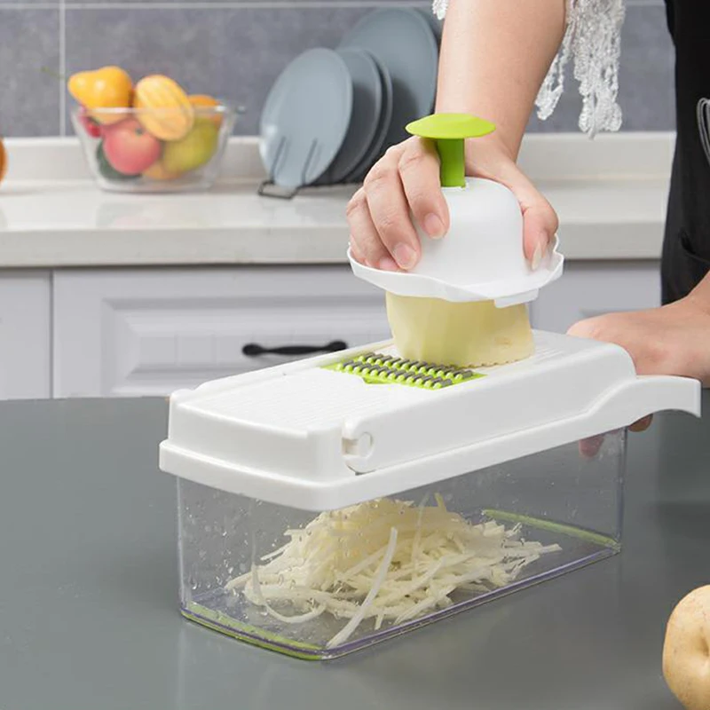 Multifunctional Vegetable Cutter Onion Slicers Fruit Potato Peeler Kitchen Decoration Tools Accessories Gadgets Shredders