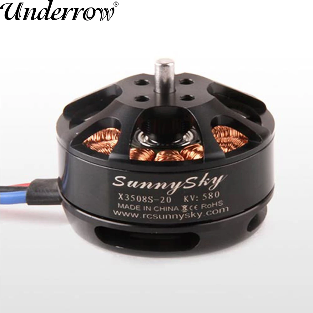 SUNNYSKY X3508S 380KV 580KV 700KV 4S 1.5kg 200W Brushless Motor Aerial Camera Motor for Rc Multi-rotor copter