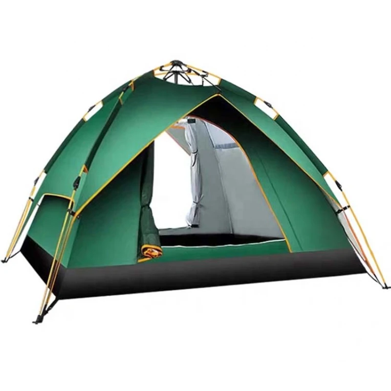 

Outdoor 3-4 people camping against rainstorm thickening tent equipment