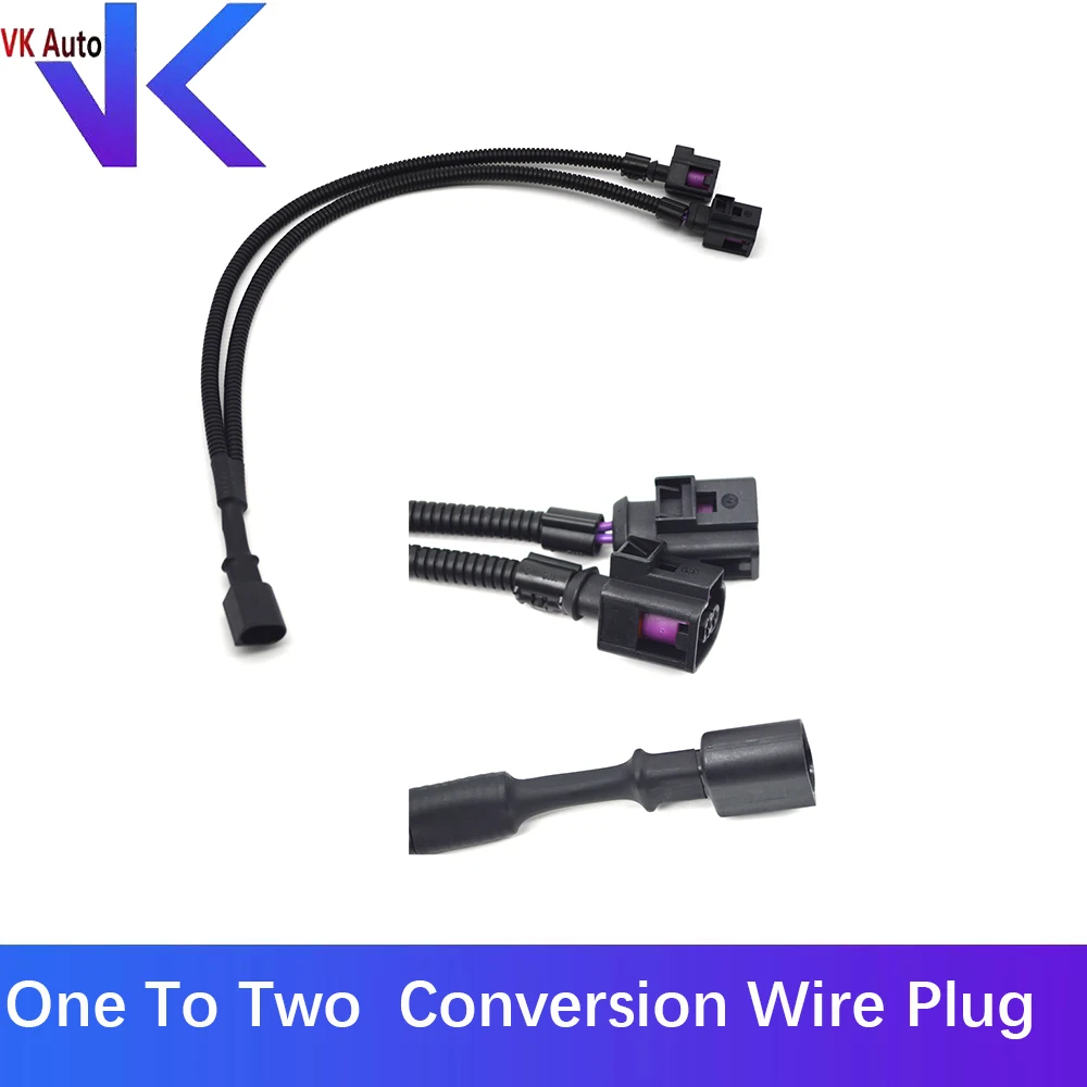 For ID3 ID4 ID6 for A4 POLO Golf Formentor Octivia Honking Horn One To Two Harness Conversion Wire Plug 4D0971992 4D0 971 992