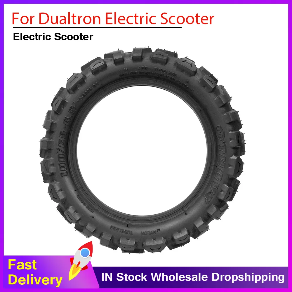 

11Inch Blast Replacement Vacuum Tyre 11Inch100 65-6.5 Outer Tire for Dualtron E-Scooter Tuovt Tubeless Wide Thick Off-Road Wheel
