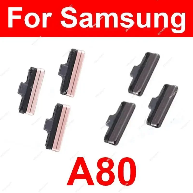 For Samsung Galaxy A80 A805F 805X A805N A8050 Volume Button On OFF Power Side Key Replacement