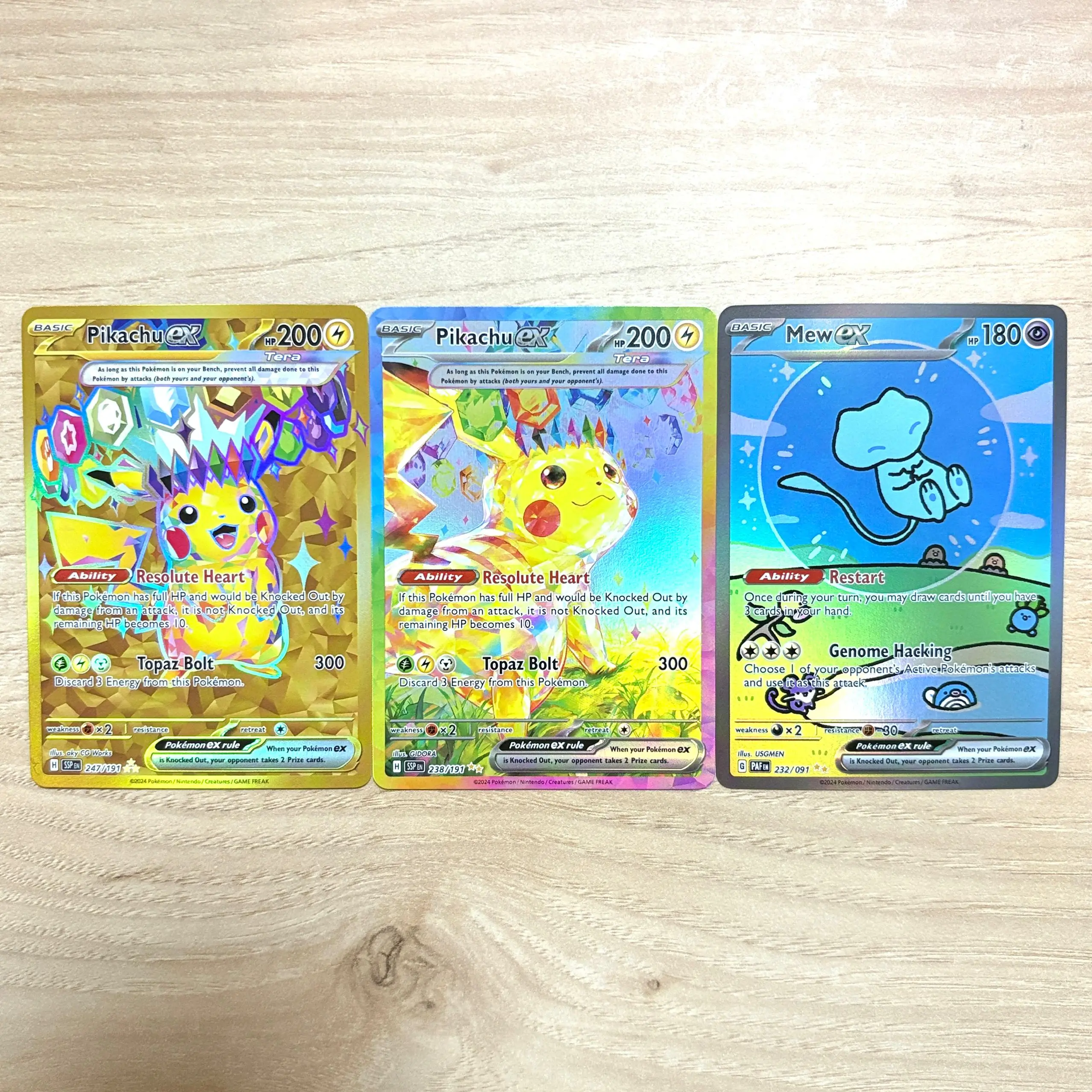 PKM/PTCG Folien-Trinkkarten Pikachu Zekrom Victini Garchomp Reshiram (EX) Sammlung Anime-Karten Geschenkspielzeug