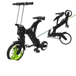 Notebike gourd car AK folding  bke   ultra-light lithium  mini fold transportation bicycle