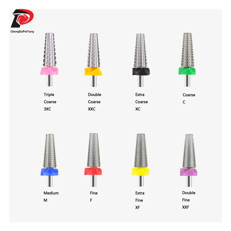 6.00mm 5 In 1 punte per trapano per unghie strumenti accessori per unghie per Manicure