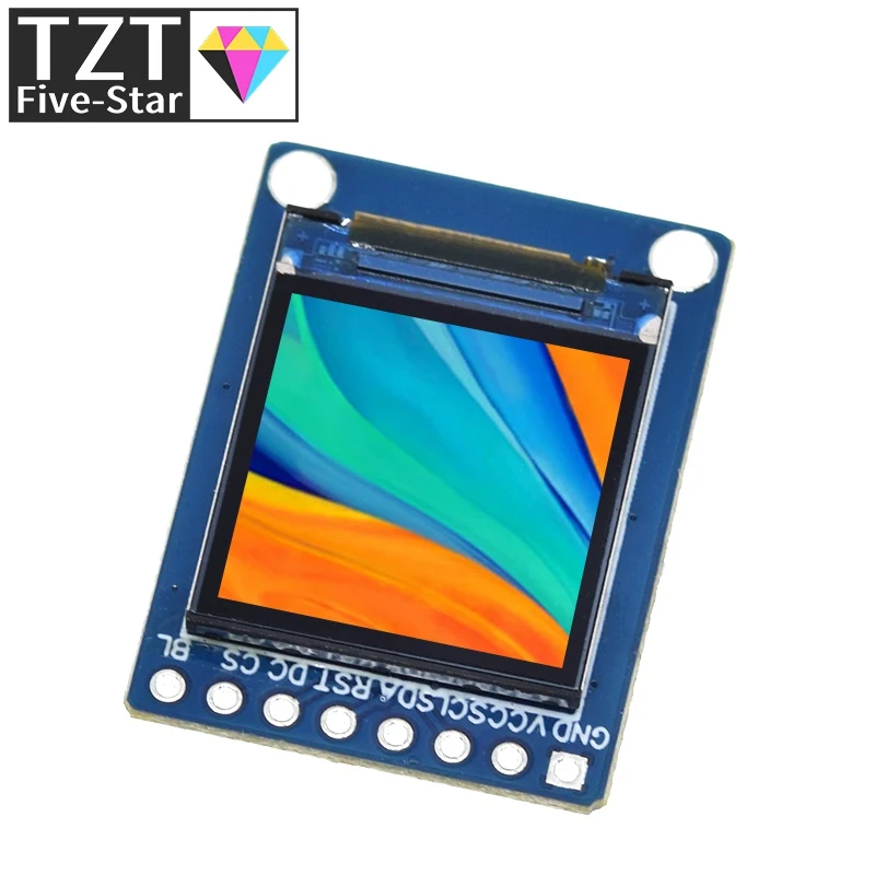 Modulo Display TFT a colori da 0.85 pollici 0.85 "schermo LED LCD IPS HD 128 x128 interfaccia SPI Controller ST7735 per Arduino