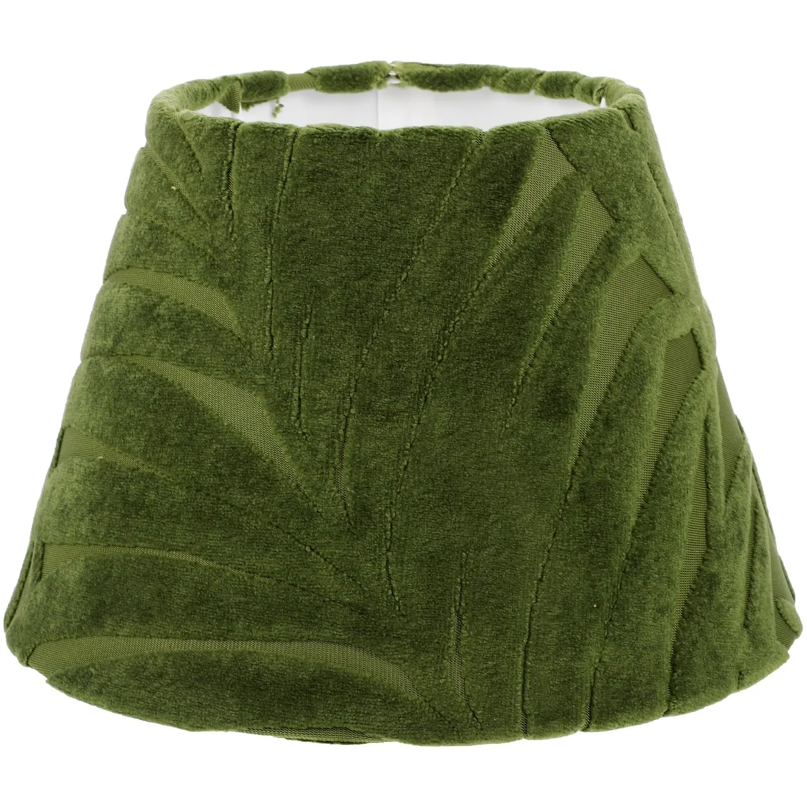 

Wool Fabric Lampshade Green Small Desk Lamp Shades Indoor Replacement Lampshades Bedroom Living Room Study Dorm Decorative Lamp