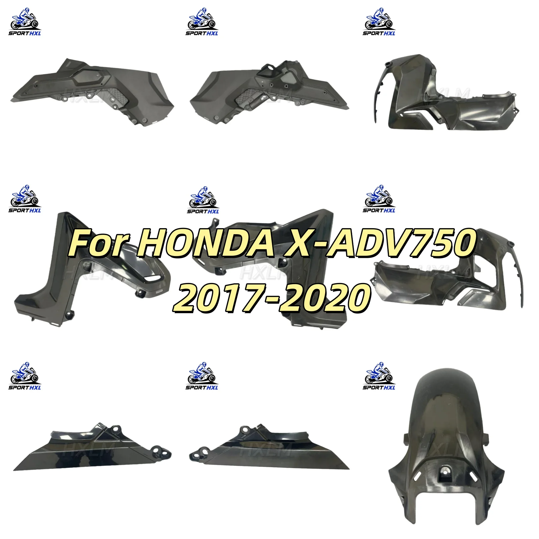 Factory Direct Unpainted Fairing Set Headlight Side Cover Front Panel Fender Fuel Tank Motorcycle Body Accessories Fits Honda XA