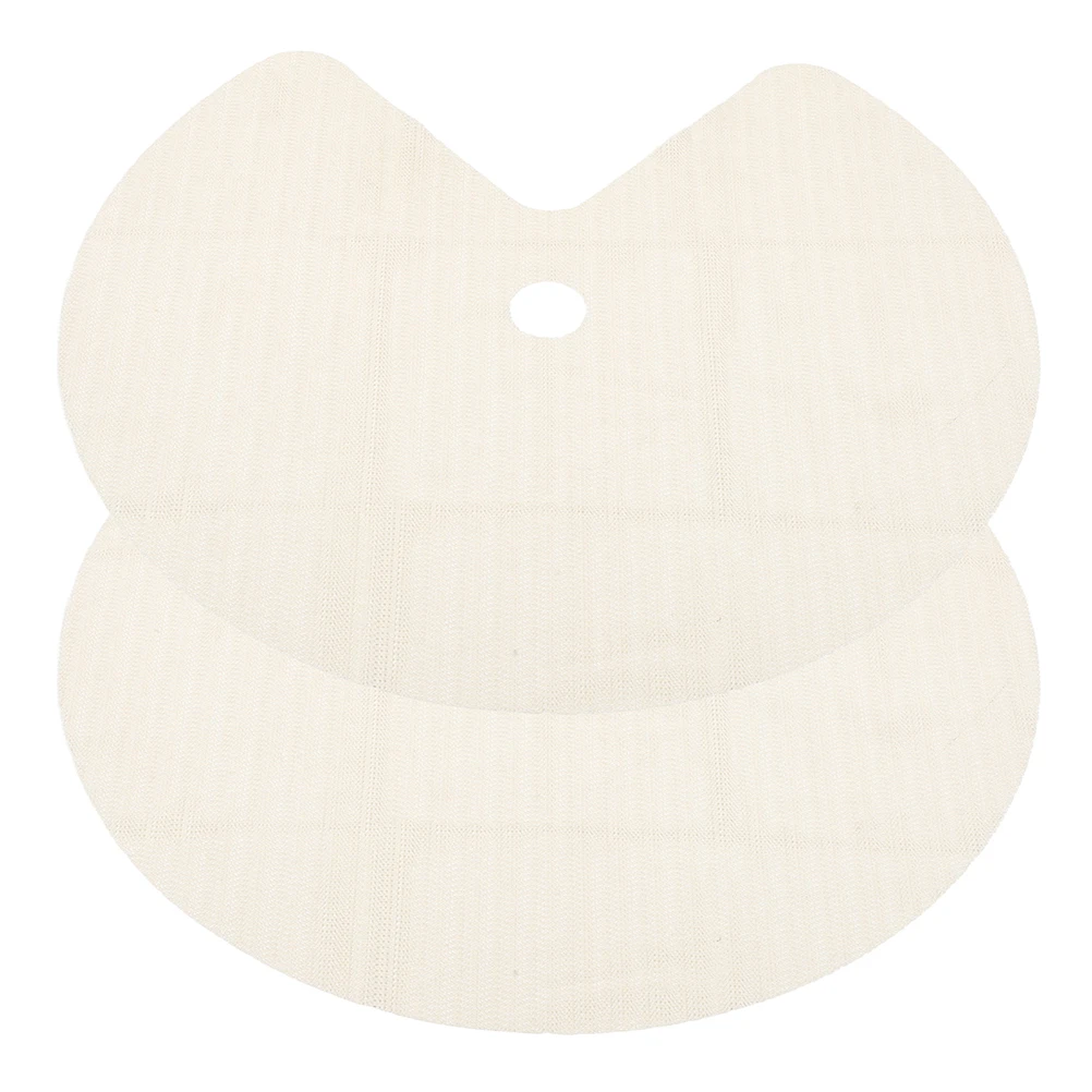 

2pcs Lazy Susan Shelf Liner Kitchen Liners Non Slip Cabinet Fridge Mats Anti-slip Mat Round Shelves For Kitchen Corner Drawer